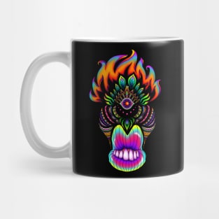 Flaming eye Mug